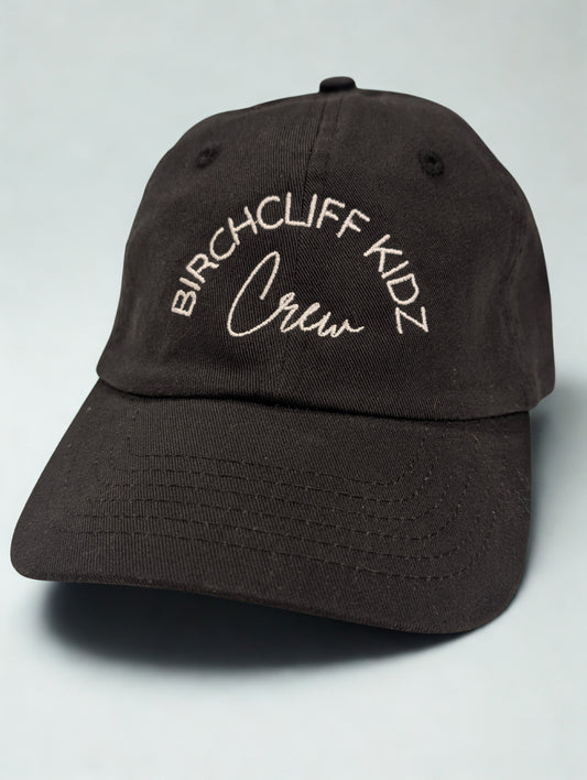 Birchcliff Kidz Crew — Youth Dad Hat (Black)